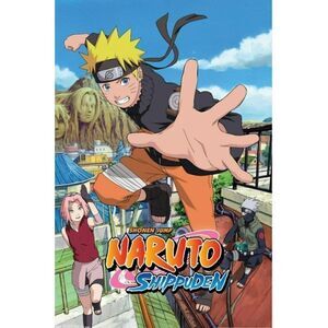 Naruto Shippuden - Shonen Jump Poster - 22.375” x 34” - NWT